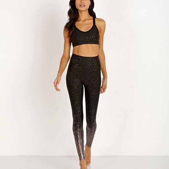Beyond Yoga Alloy Ombre High Waisted Metallic Legging - Size: Small - Picture 12 of 13